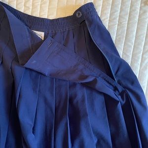 Navy Blue Tennis/Cheer Skirt